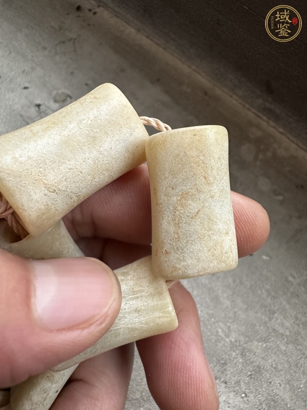 古玩玉器做舊仿古“玉管”真品鑒賞圖
