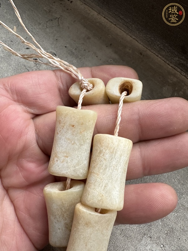 古玩玉器做舊仿古“玉管”真品鑒賞圖