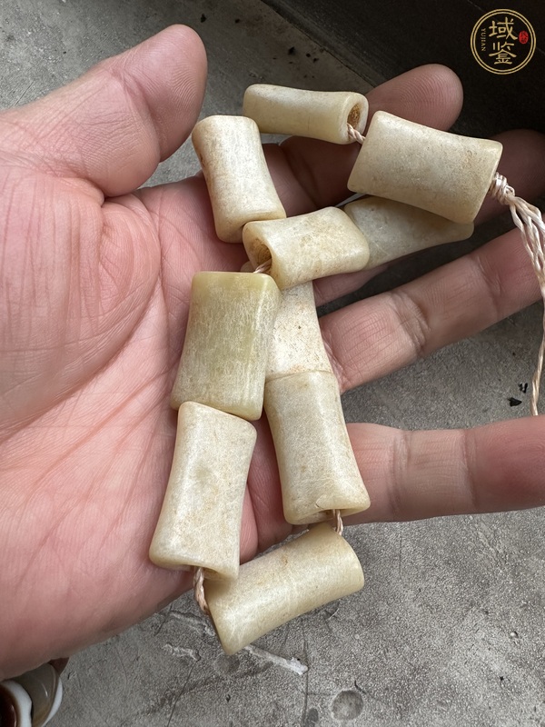 古玩玉器做舊仿古“玉管”真品鑒賞圖