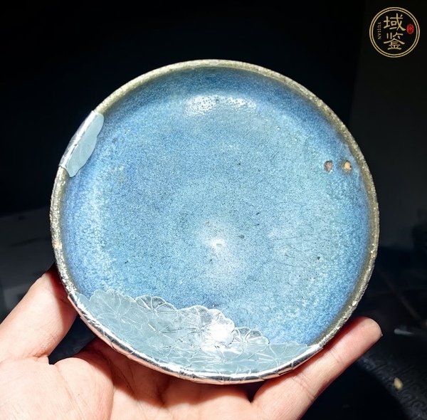 古玩陶瓷鈞窯茶盞真品鑒賞圖