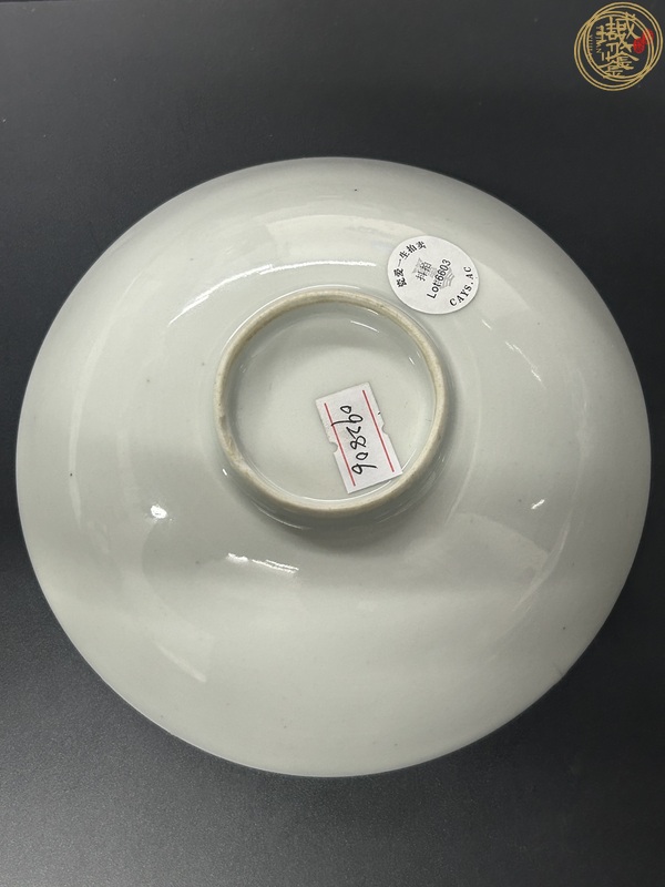 古玩陶瓷青花駿馬圖盤真品鑒賞圖