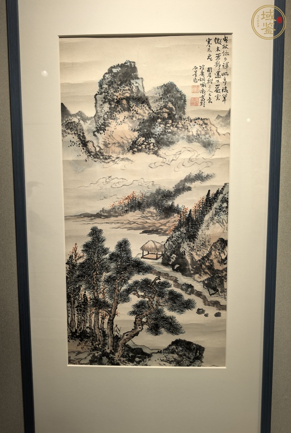古玩字畫胡佩衡《曳林泳夕暉》真品鑒賞圖