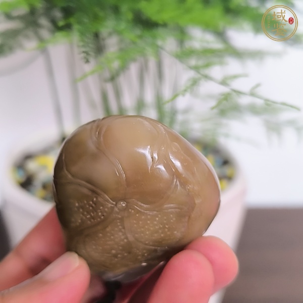 古玩玉器三多把件真品鑒賞圖