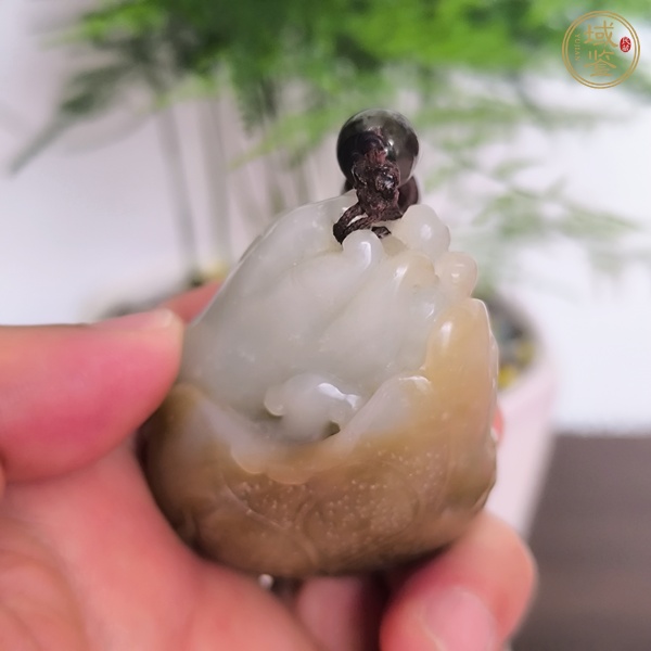 古玩玉器三多把件真品鑒賞圖