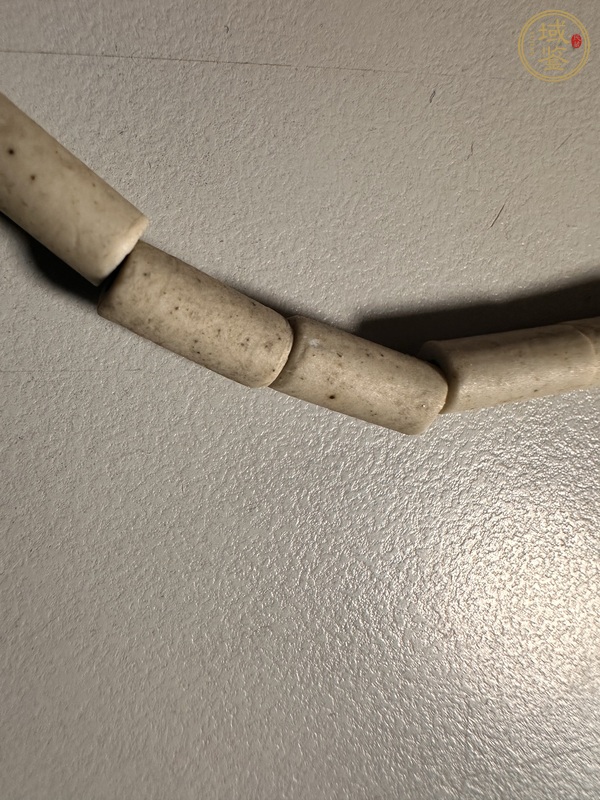 古玩玉器地方料管珠真品鑒賞圖
