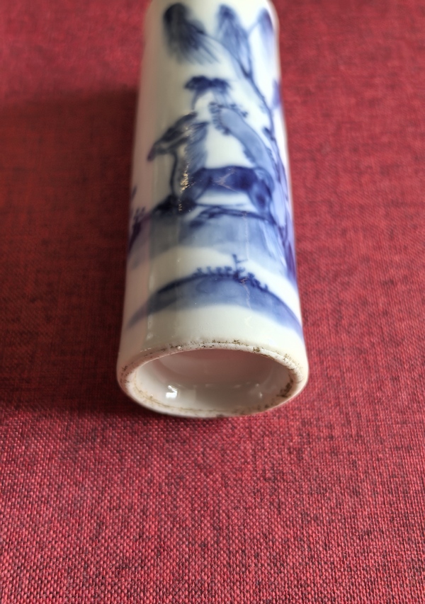 古玩陶瓷柳蔭駿馬圖香筒拍賣，當(dāng)前價格8888元