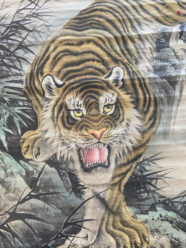 古玩字畫威震山河真品鑒賞圖
