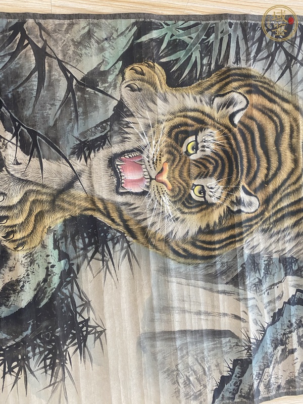 古玩字畫威震山河真品鑒賞圖