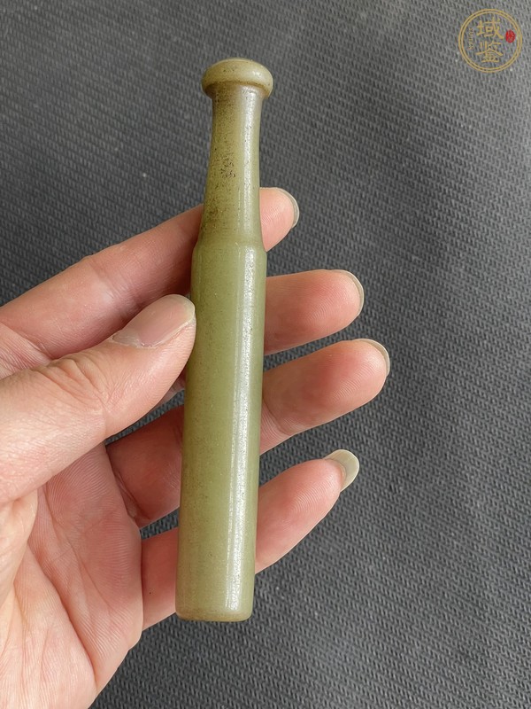 古玩玉器老料器煙嘴真品鑒賞圖