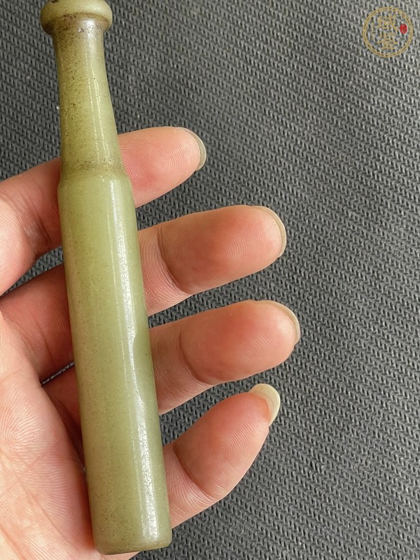 古玩玉器老料器煙嘴真品鑒賞圖