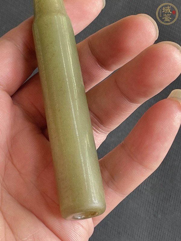古玩玉器老料器煙嘴真品鑒賞圖