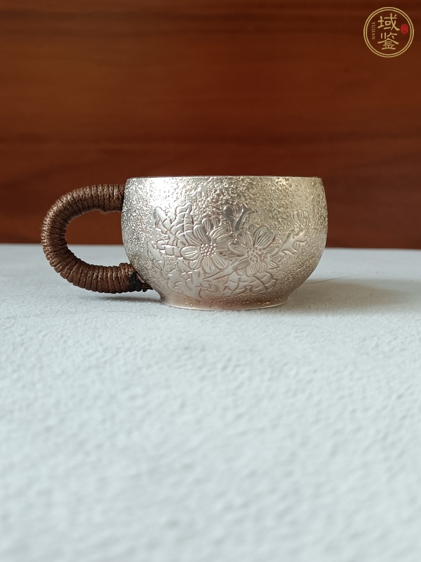 古玩雜項銀杯子真品鑒賞圖
