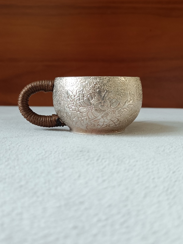古玩雜項銀杯子拍賣，當前價格700元
