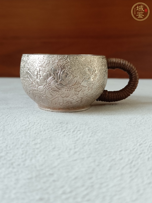 古玩雜項銀杯子真品鑒賞圖