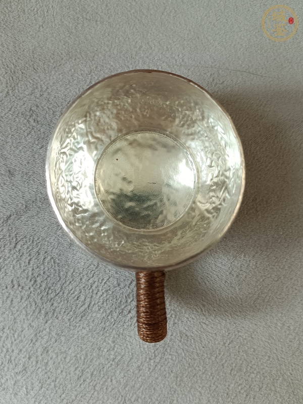 古玩雜項銀杯子真品鑒賞圖