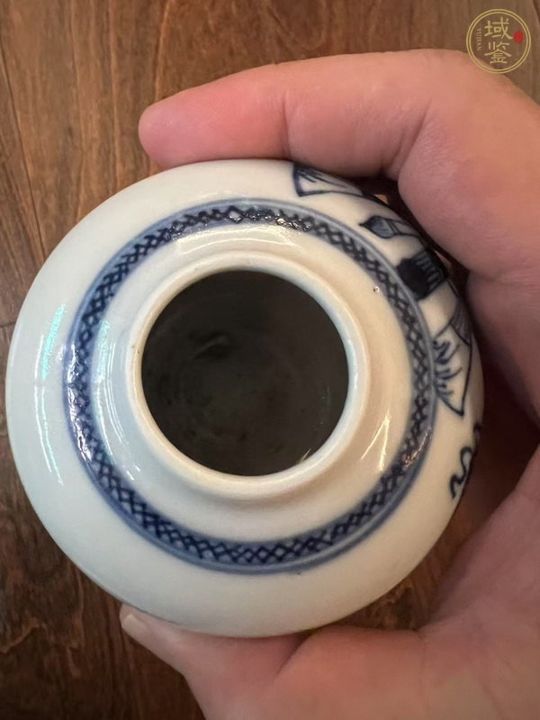 古玩陶瓷青花天字罐真品鑒賞圖
