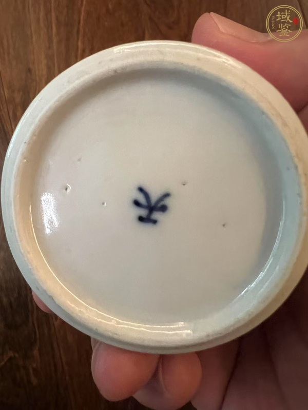 古玩陶瓷青花天字罐真品鑒賞圖