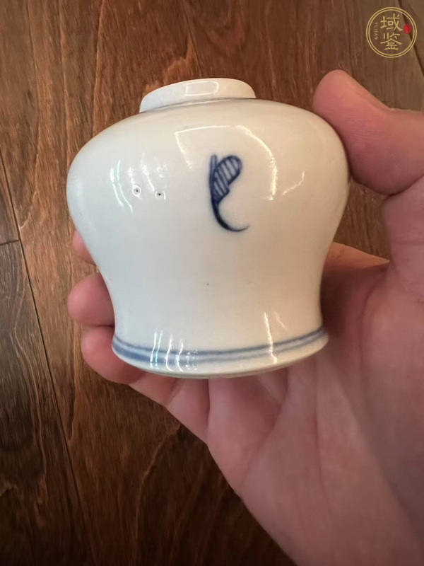 古玩陶瓷青花天字罐真品鑒賞圖