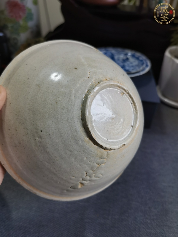 古玩陶瓷青白釉雙魚碗真品鑒賞圖