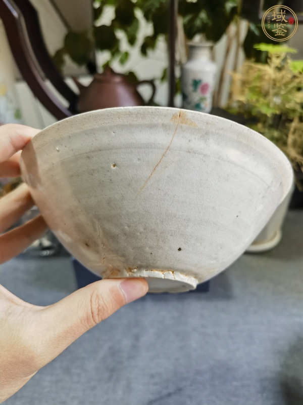 古玩陶瓷青白釉雙魚碗真品鑒賞圖