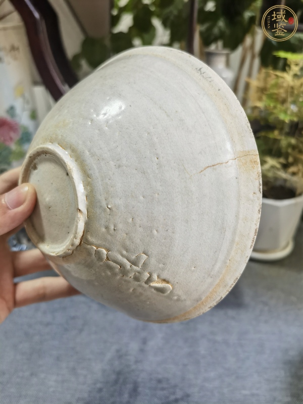 古玩陶瓷青白釉雙魚碗真品鑒賞圖
