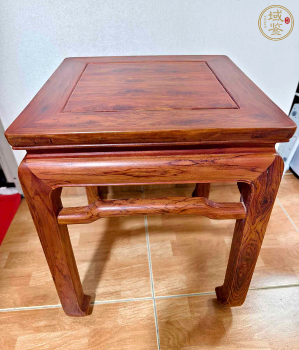 古玩雜項方凳真品鑒賞圖
