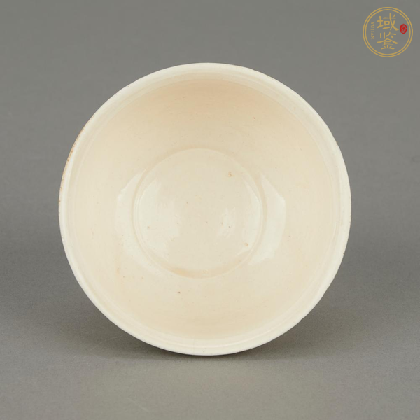 古玩陶瓷霍州窯白釉高足杯真品鑒賞圖