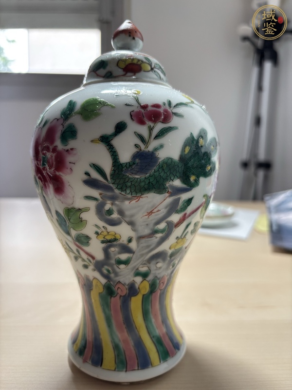 古玩雍乾粉彩瓶真品鑒賞圖