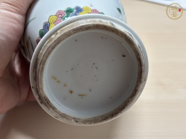 古玩陶瓷雍乾粉彩瓶真品鑒賞圖