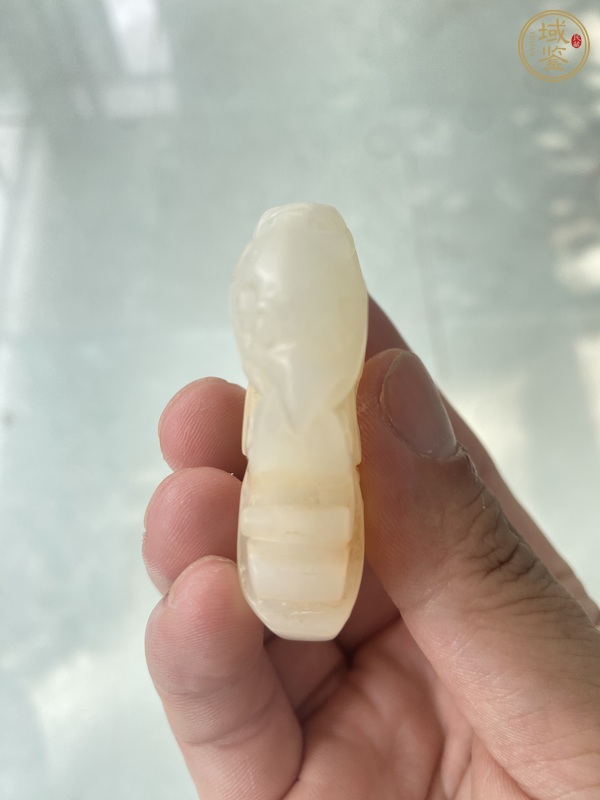 古玩玉器提油仿古“龍鳳復(fù)合佩”真品鑒賞圖