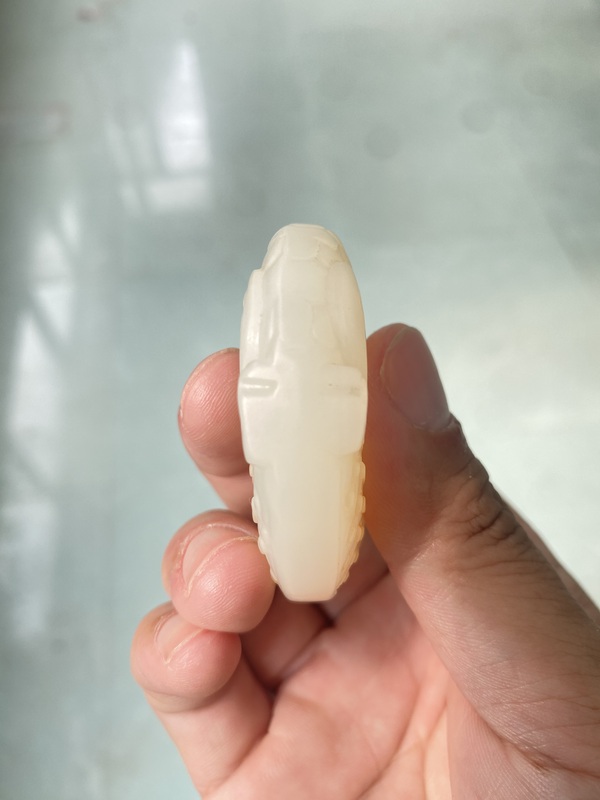 古玩玉器提油仿古“龍鳳復(fù)合佩”拍賣，當(dāng)前價(jià)格16800元