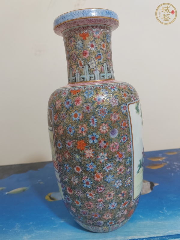 古玩棒槌瓶真品鑒賞圖