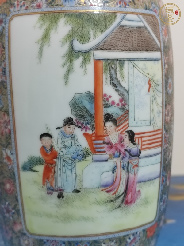 古玩陶瓷棒槌瓶真品鑒賞圖