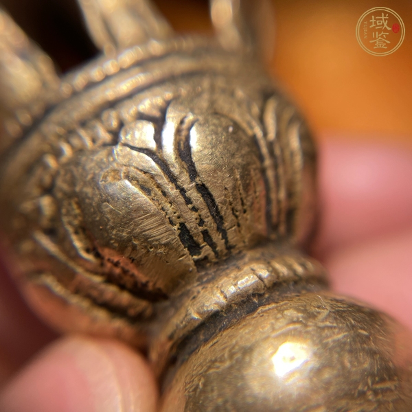 古玩銅器金剛杵真品鑒賞圖