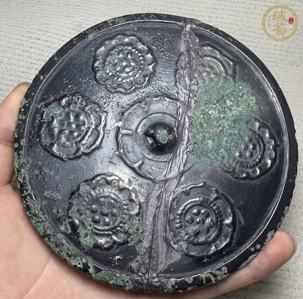 古玩銅鏡真品鑒賞圖