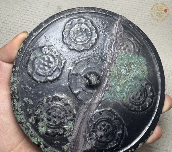 古玩銅器銅鏡真品鑒賞圖