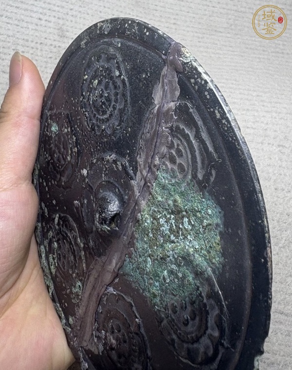 古玩銅器銅鏡真品鑒賞圖