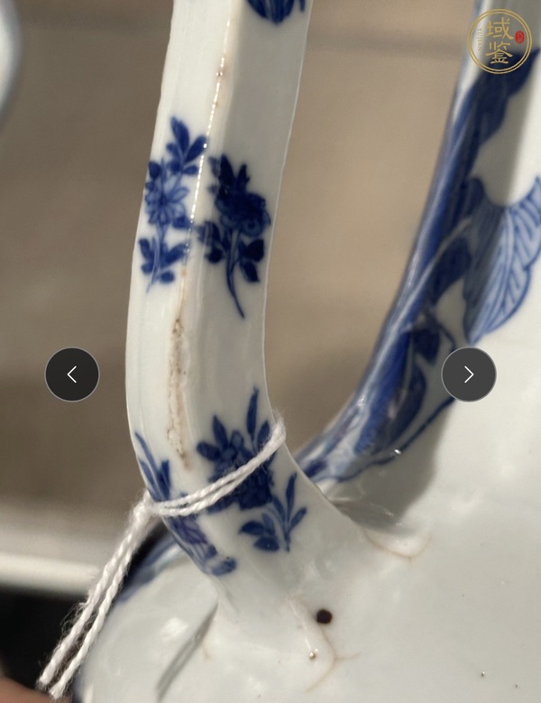 古玩陶瓷青花人物紋執(zhí)壺真品鑒賞圖