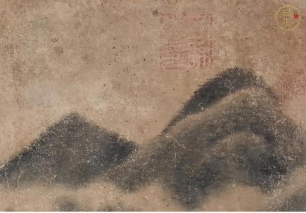 古玩字畫米家山水真品鑒賞圖