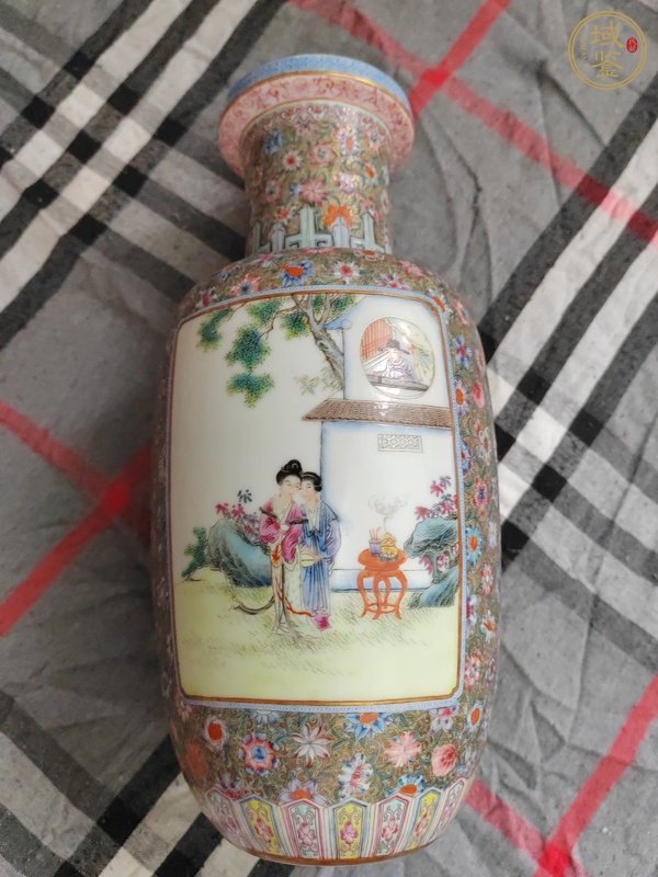 古玩陶瓷棒槌瓶真品鑒賞圖