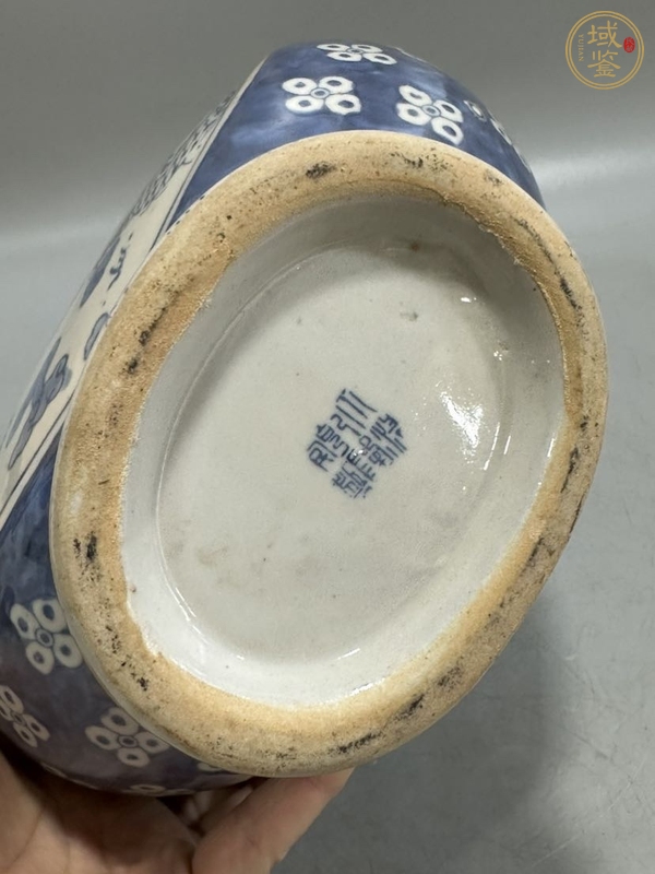 古玩陶瓷青花龍紋壺真品鑒賞圖