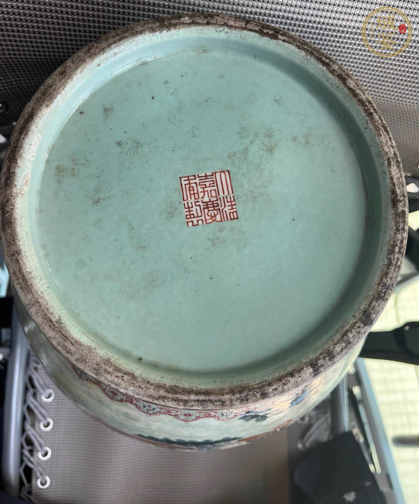 古玩陶瓷嬰戲紋雙鋪首尊真品鑒賞圖