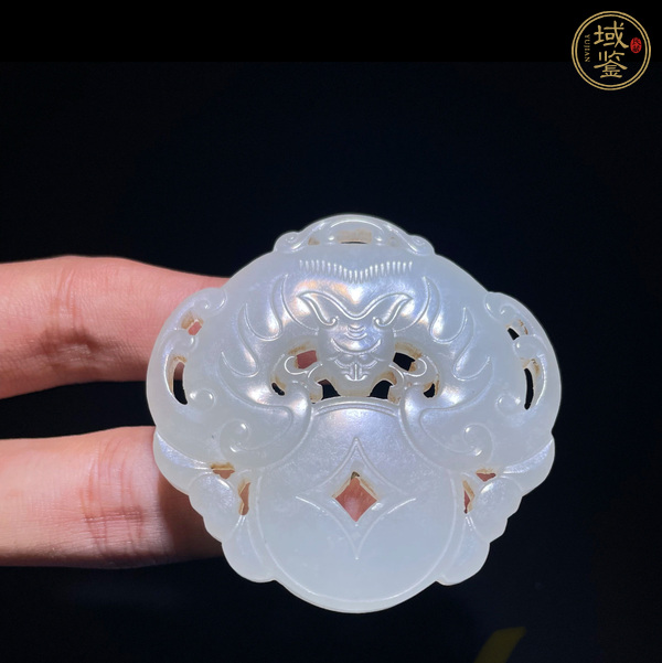 古玩和田玉雕“福在眼前”佩真品鑒賞圖