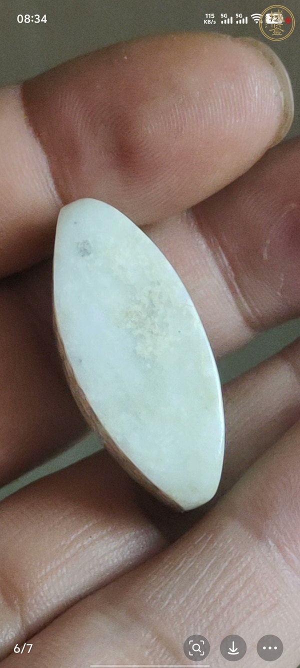 古玩玉器仿古做舊玉劍飾真品鑒賞圖