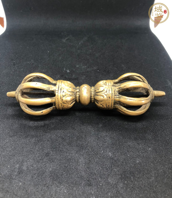 古玩銅器金剛杵真品鑒賞圖
