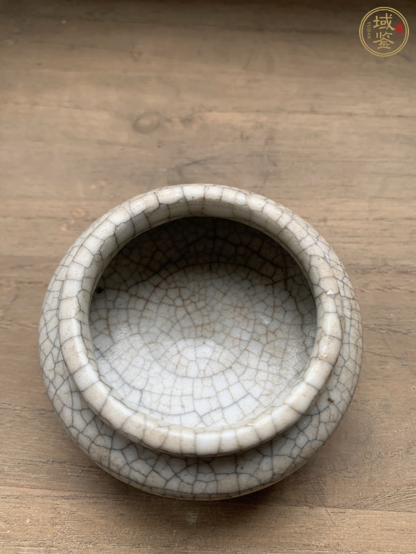 古玩哥窯香爐真品鑒賞圖