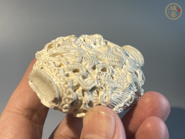 古玩陶瓷德化窯瓜棱瓶真品鑒賞圖