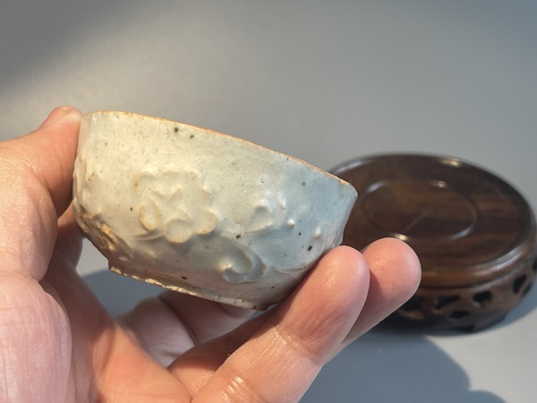 古玩陶瓷樞府印花卉紋杯拍賣，當(dāng)前價格530元