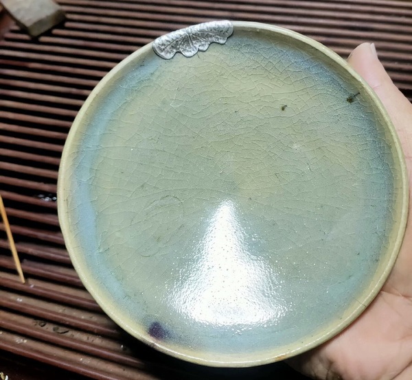 古玩陶瓷鈞盤拍賣，當(dāng)前價(jià)格564元