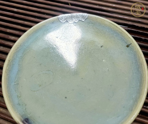 古玩陶瓷鈞盤真品鑒賞圖